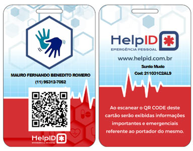 CARTO DE EMERGNCIA PESSOAL INCLUSIVO HELPID